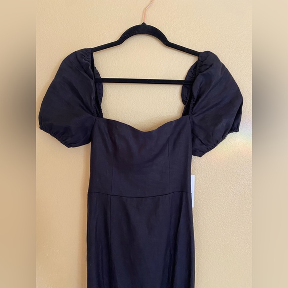 Reformation Denver puff sleeve dress size 0 - Picture 3 of 7